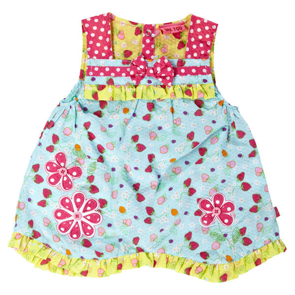 Dress-Me too 100878 Bow/Strawberry girls multi